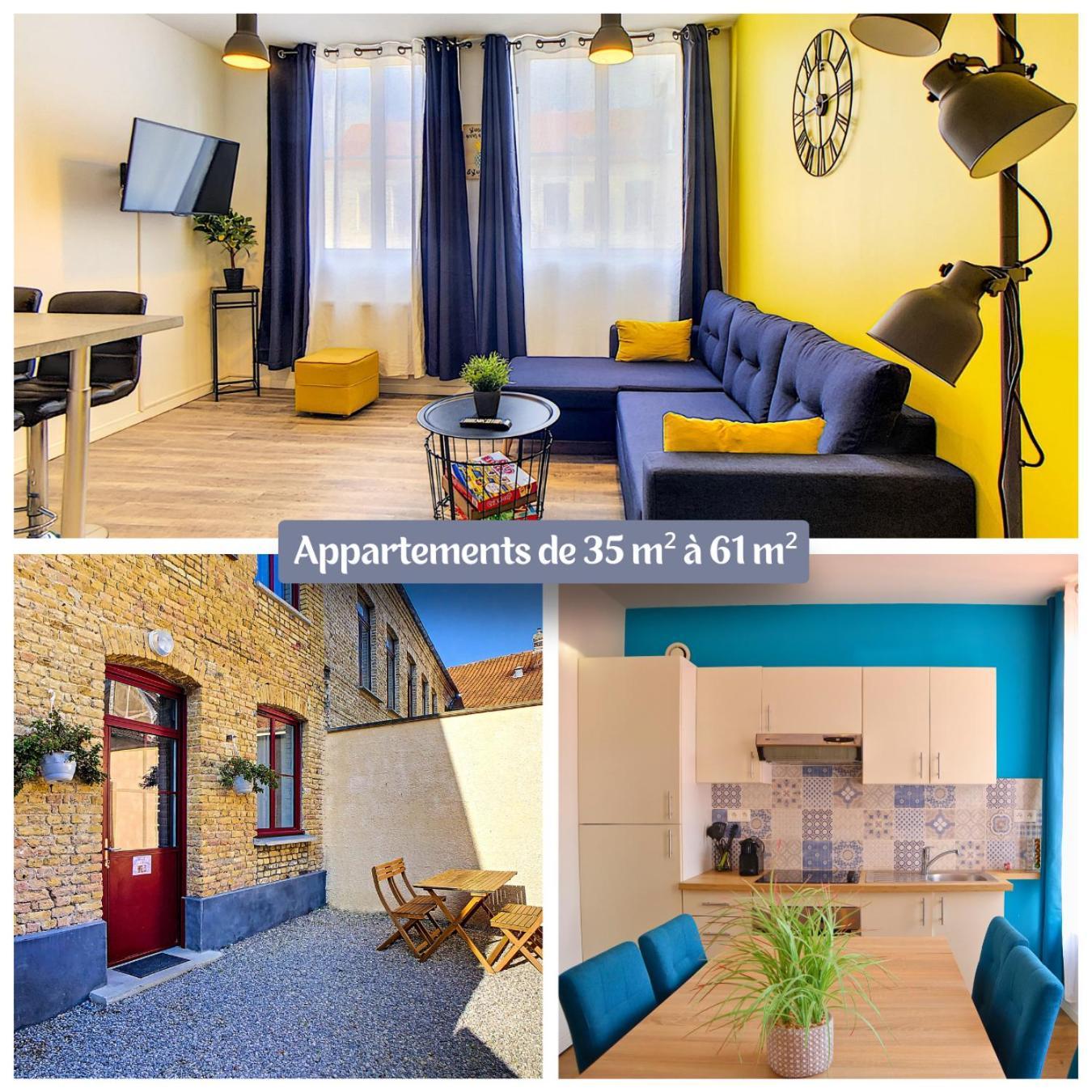 Appartement - Parking Prive Gratuit, Proche Centre-Ville Et Gare De Saint-Omer Saint-Omer (Pas-de-Calais) Luaran gambar